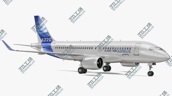 images/goods_img/20210312/Airbus A220 100 Detailed Interior 3D/1.jpg